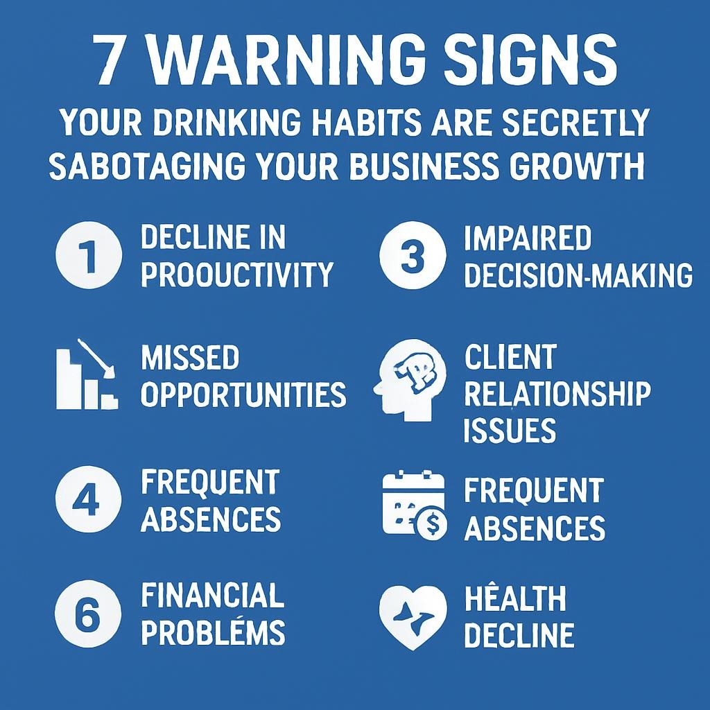 7 Warning Signs Your Drinking Habits Are Secretly Sabotaging Your Business Growth