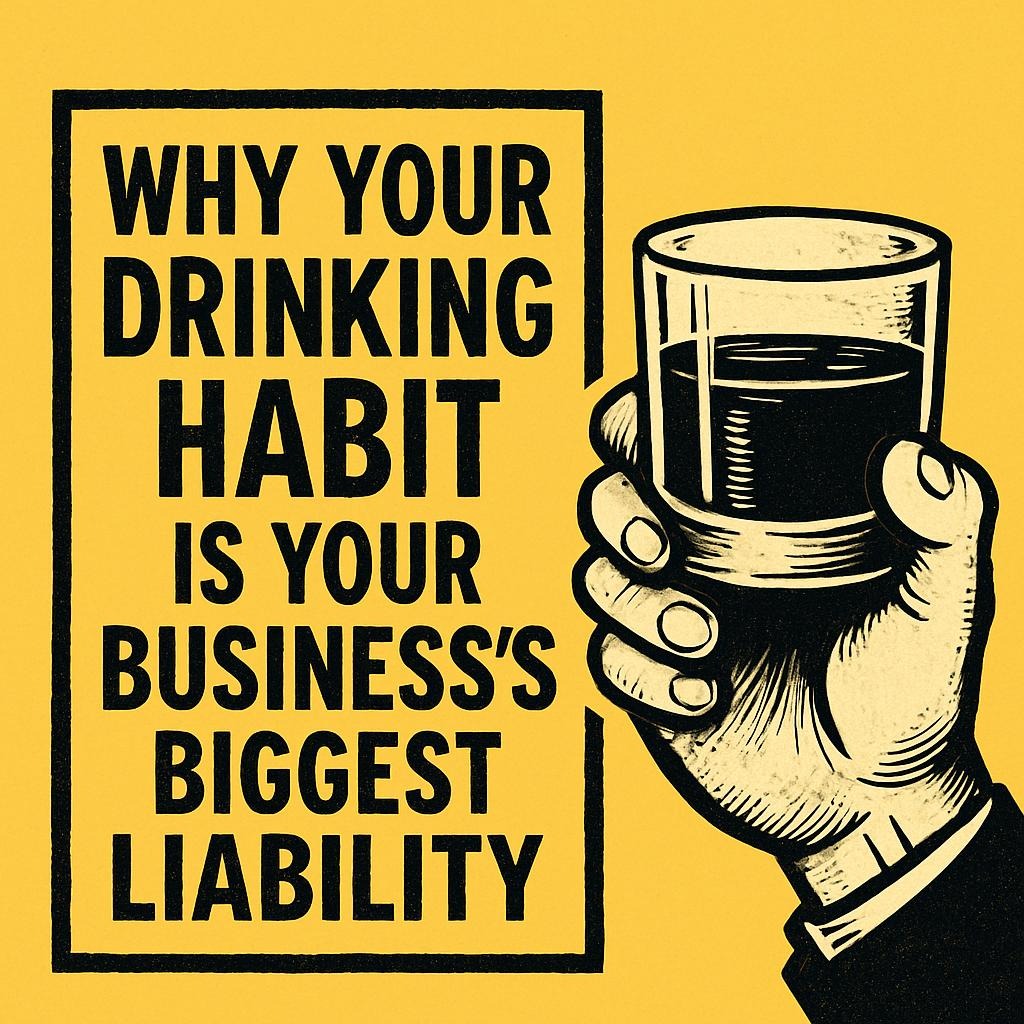 Why Your Drinking Habit Is Your Business's Biggest Liability Entrepreneur Coaching