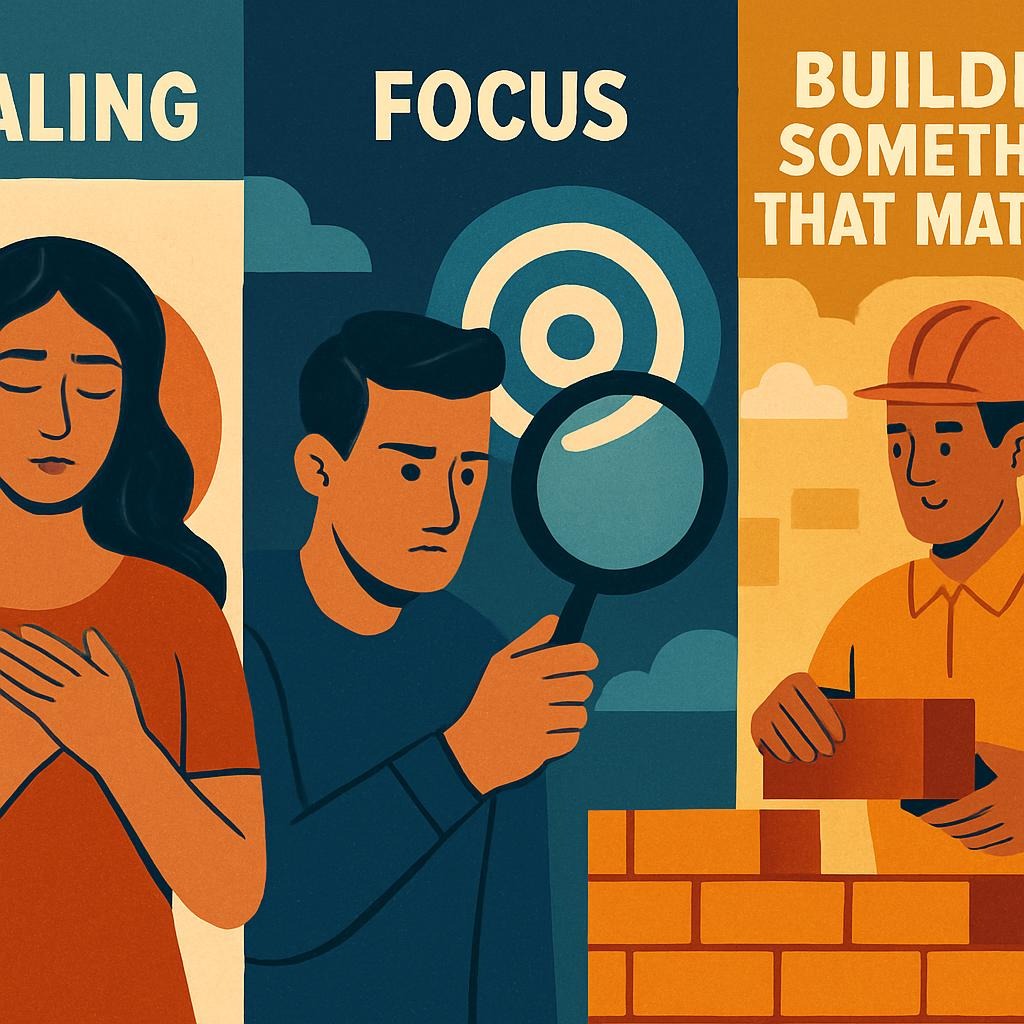 Healing, Focus, and Building Something That Matters