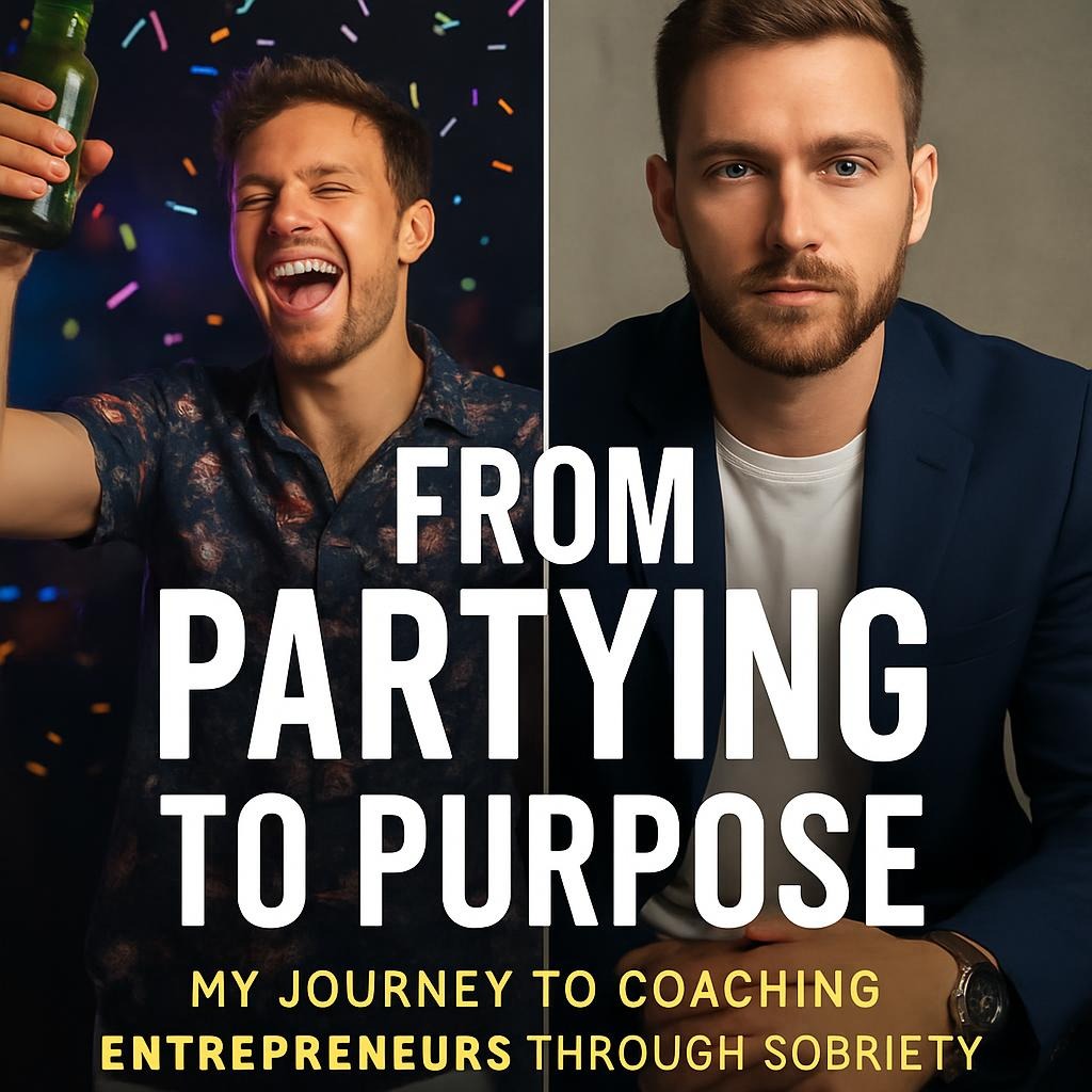 From Partying to Purpose: My Journey to Coaching Entrepreneurs Through Sobriety