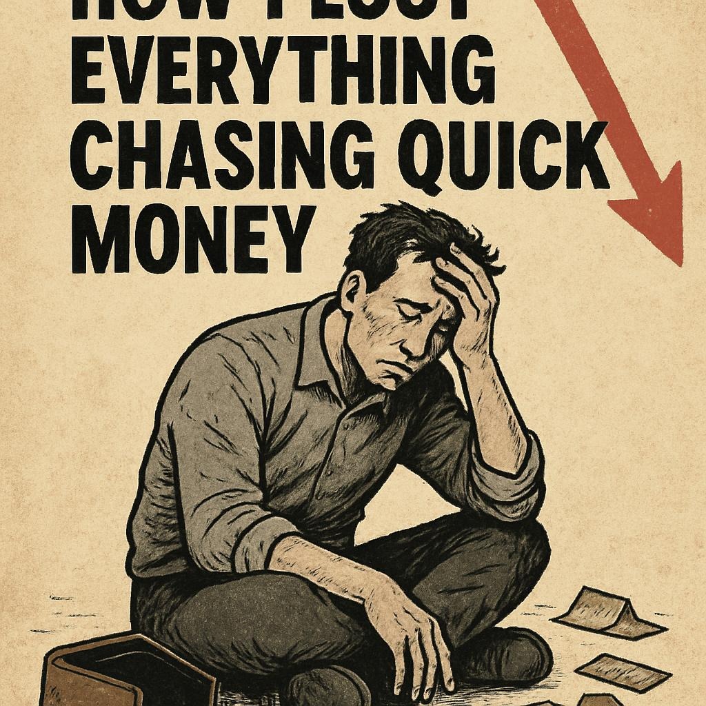 How I Lost Everything Chasing Quick Money (And What I’m Doing Differently Now)