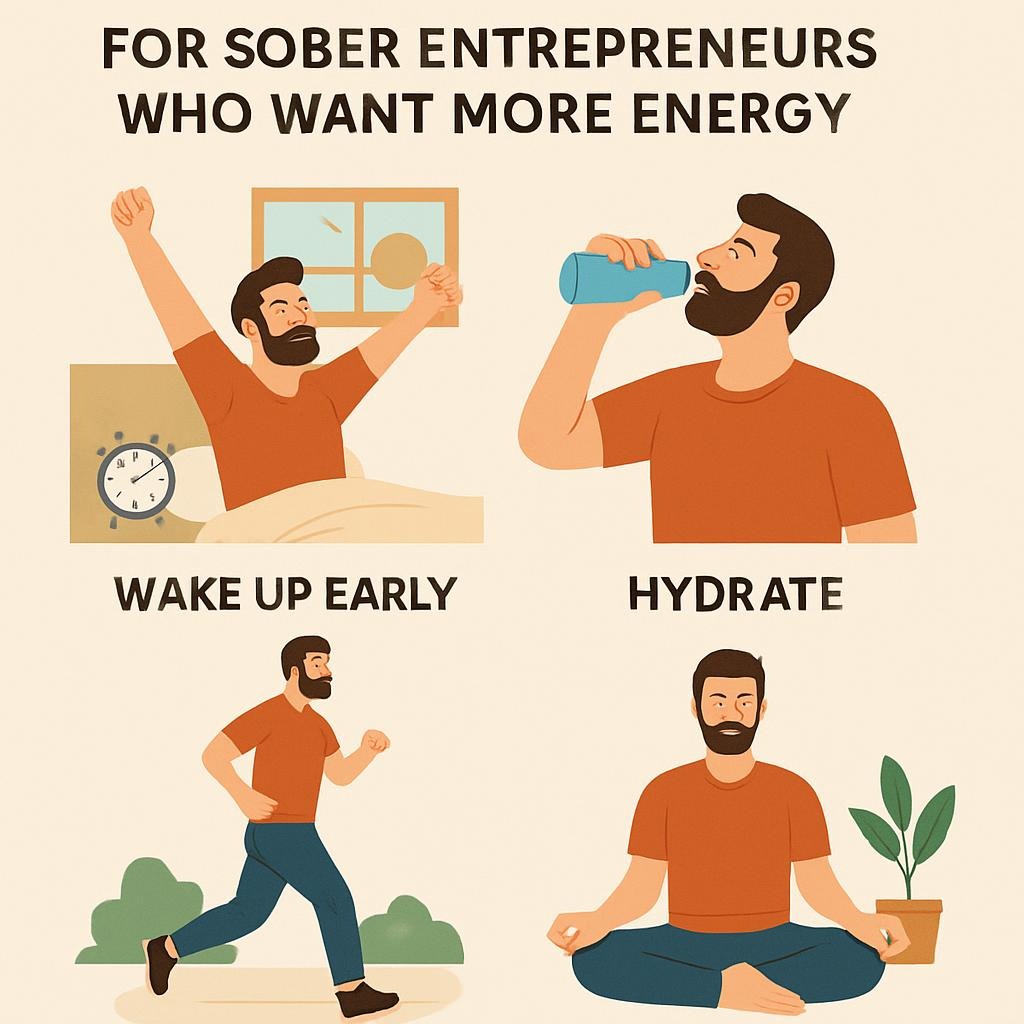Morning Routines for Sober Entrepreneurs Who Want More Energy