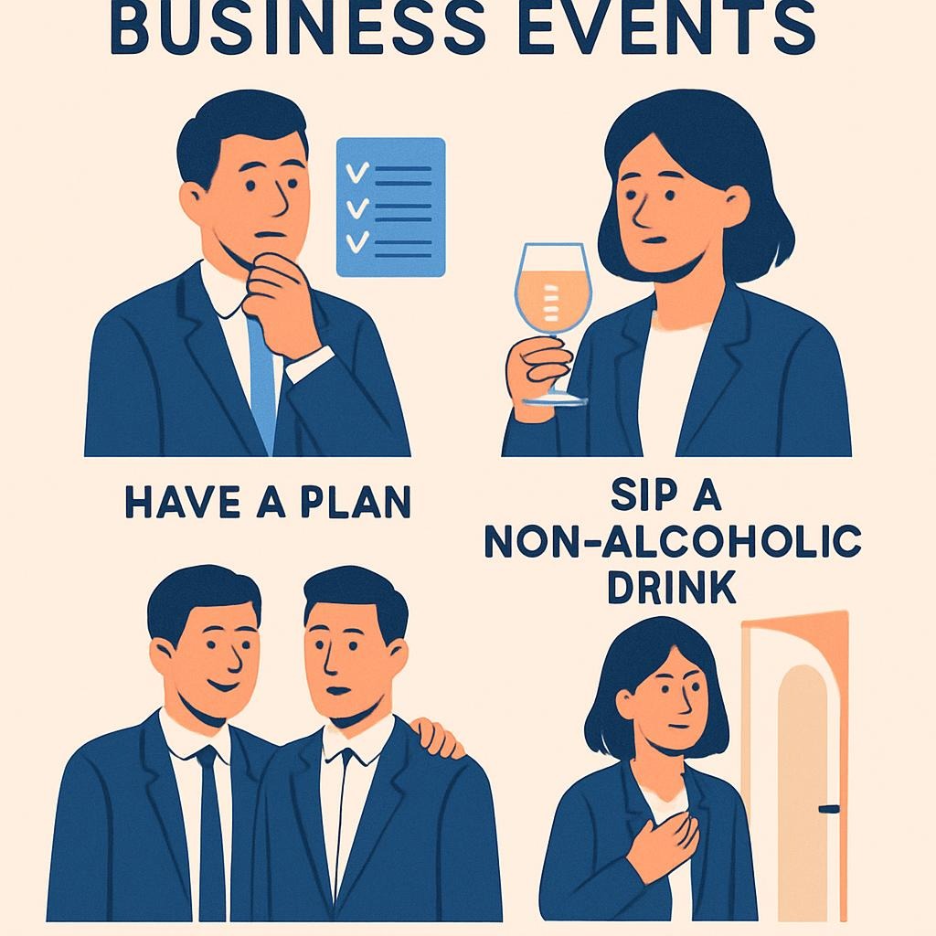 How to Stay Sober at High-Pressure Business Events