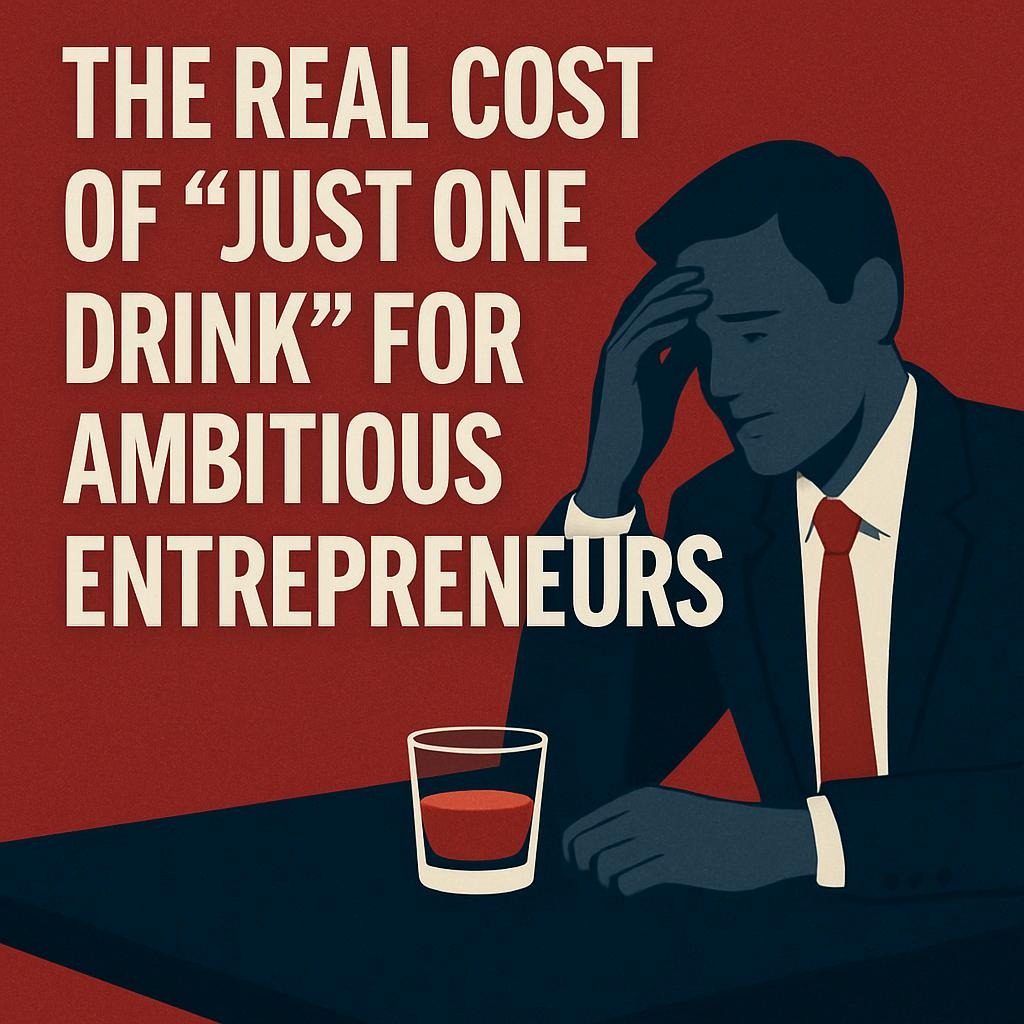 The Real Cost of “Just One Drink” for Ambitious Entrepreneurs Entrepreneur Coaching