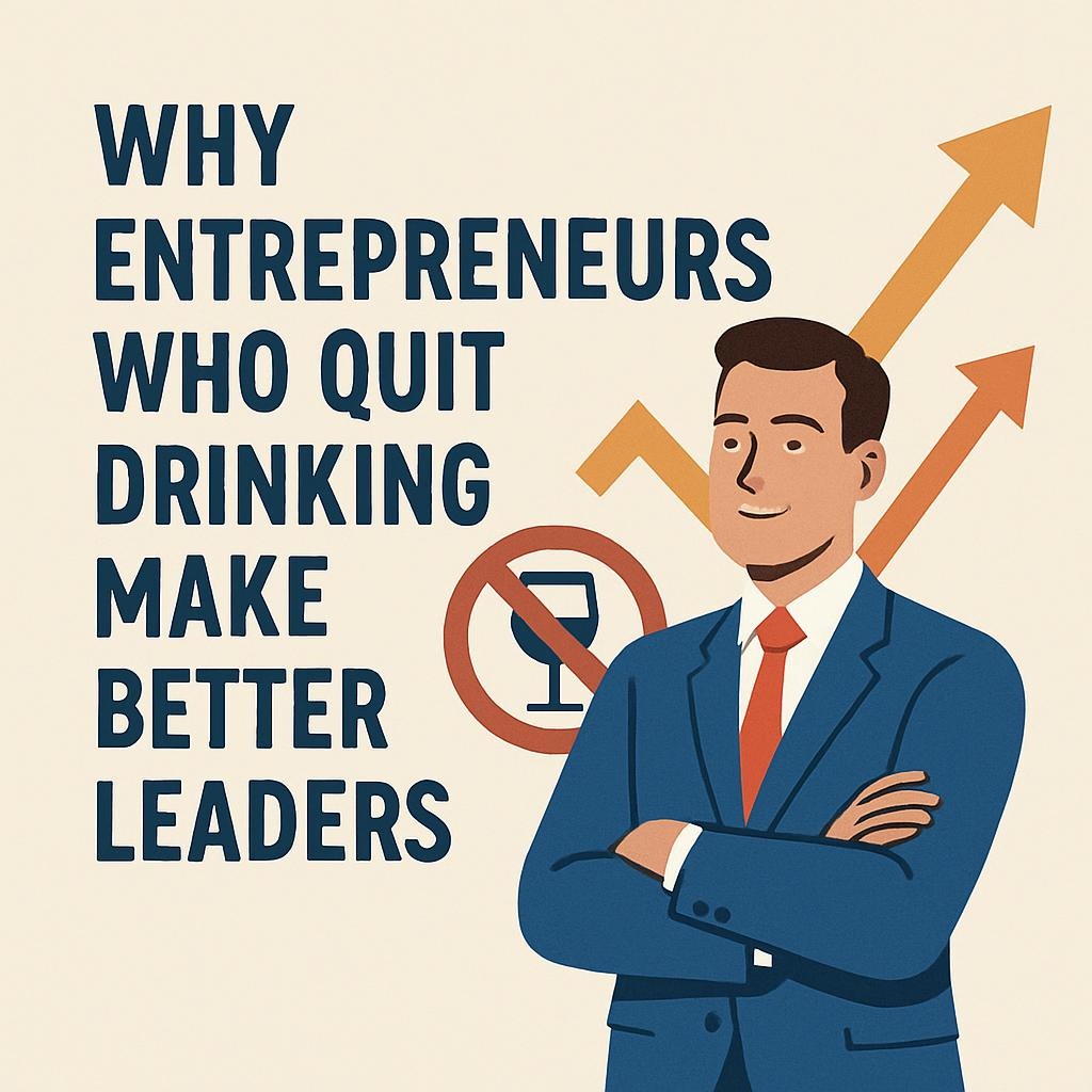 Why Entrepreneurs Who Quit Drinking Make Better Leaders Entrepreneur Coaching
