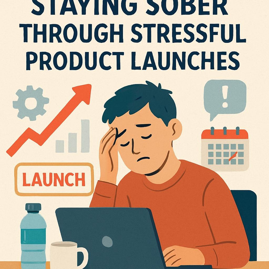 Staying Sober Through Stressful Product Launches Entrepreneur Coaching