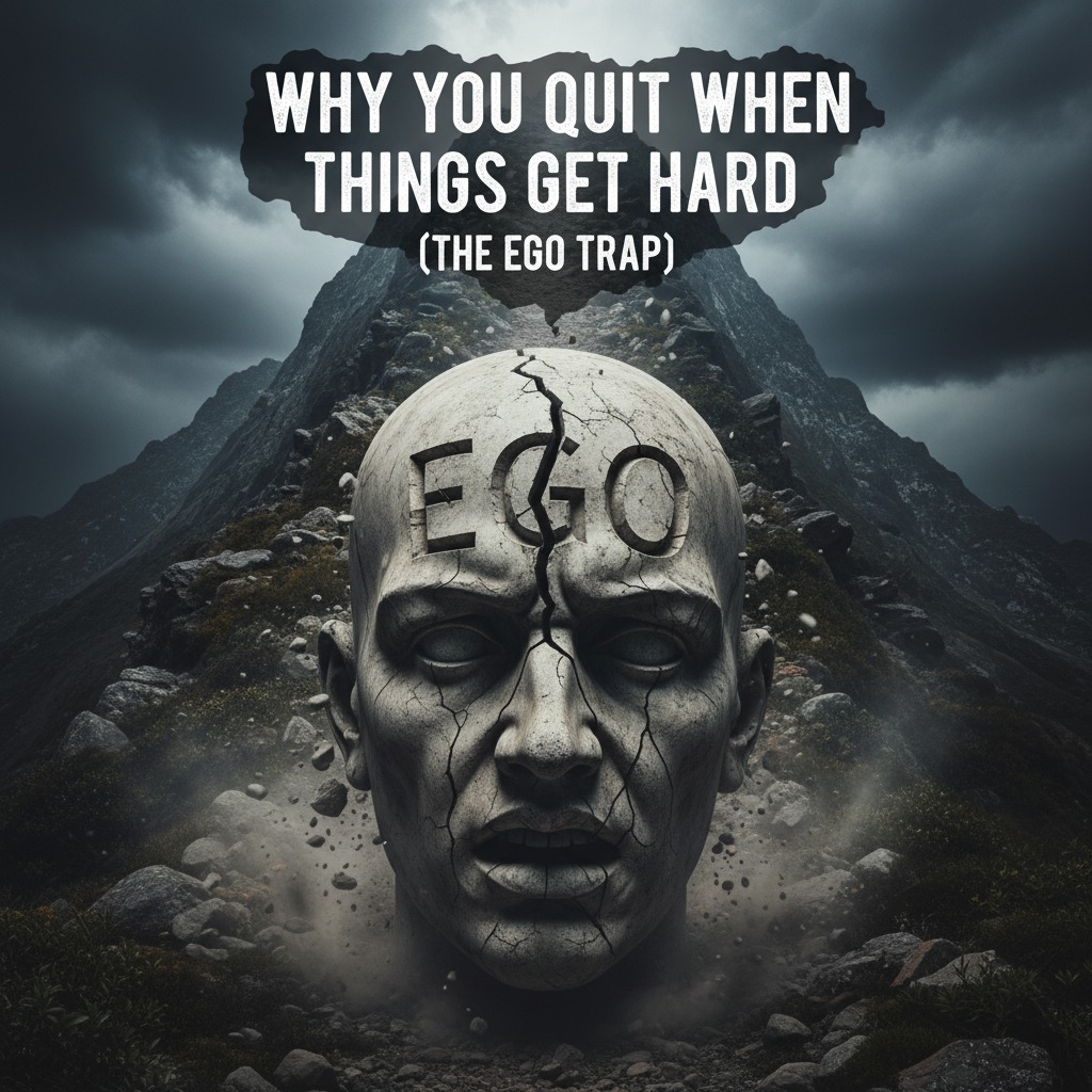 Why You Quit When Things Get Hard (The Ego Trap) Entrepreneur Coaching