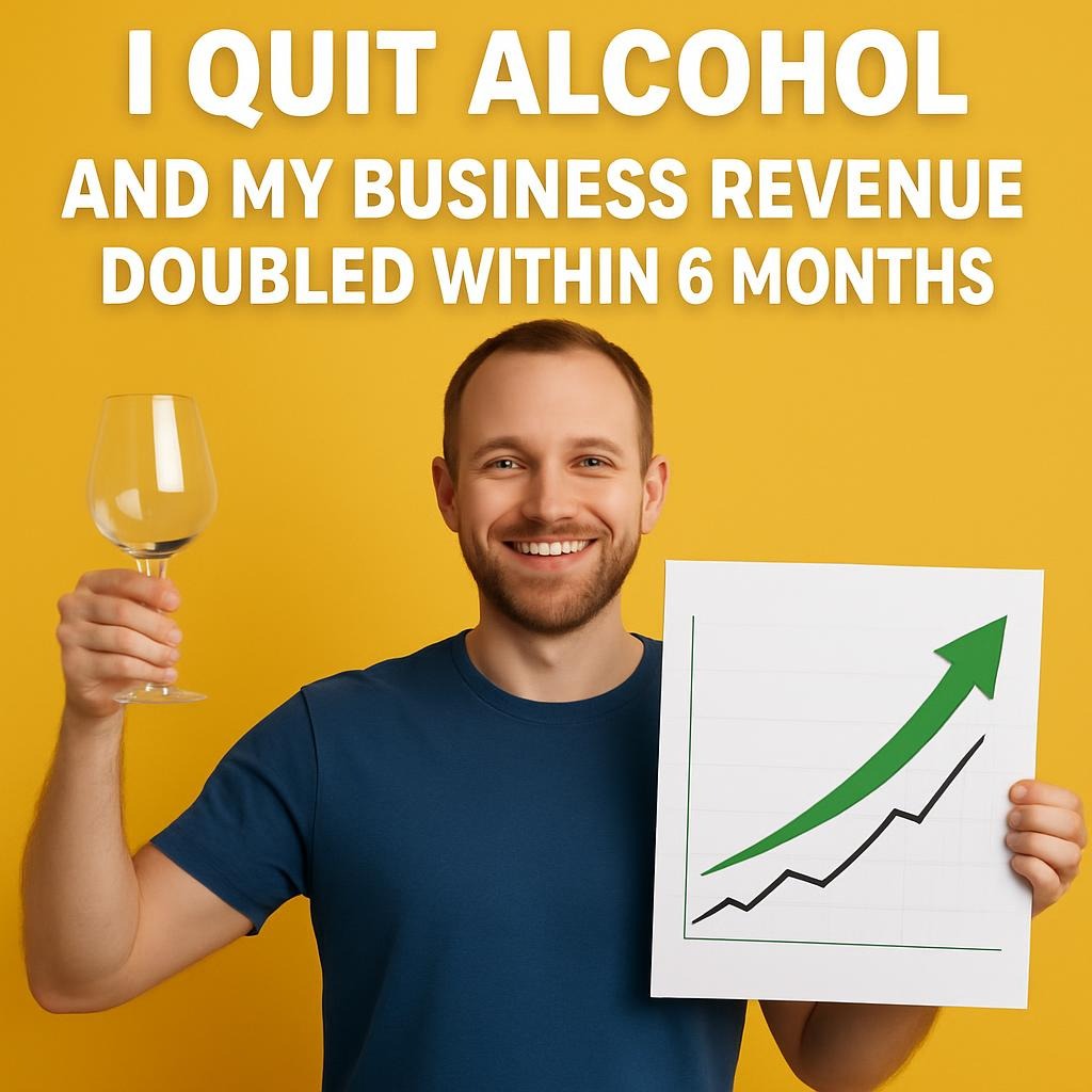I Quit Alcohol and My Business Revenue Doubled Within 6 Months