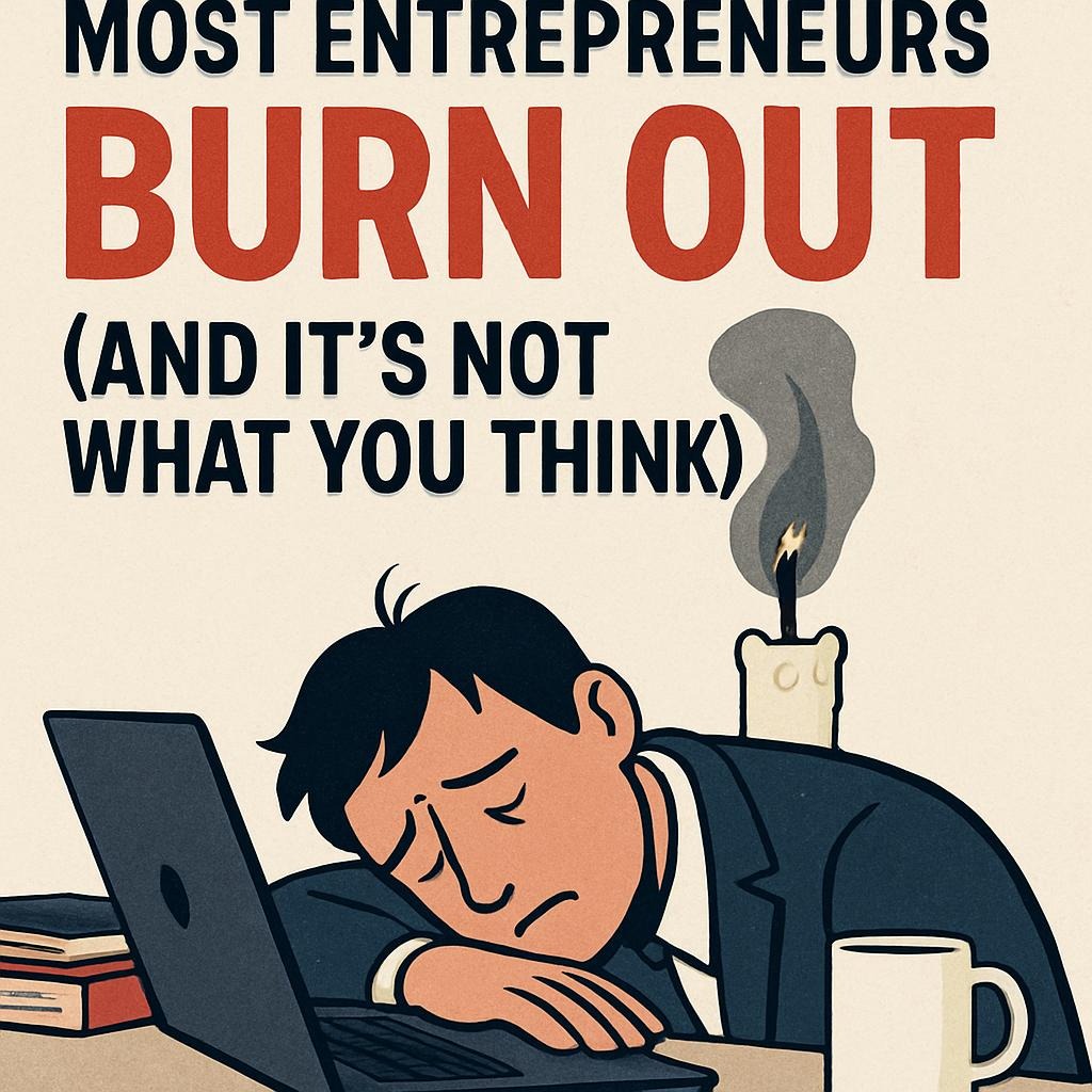 The Surprising Reason Most Entrepreneurs Burn Out (And It’s Not What You Think)