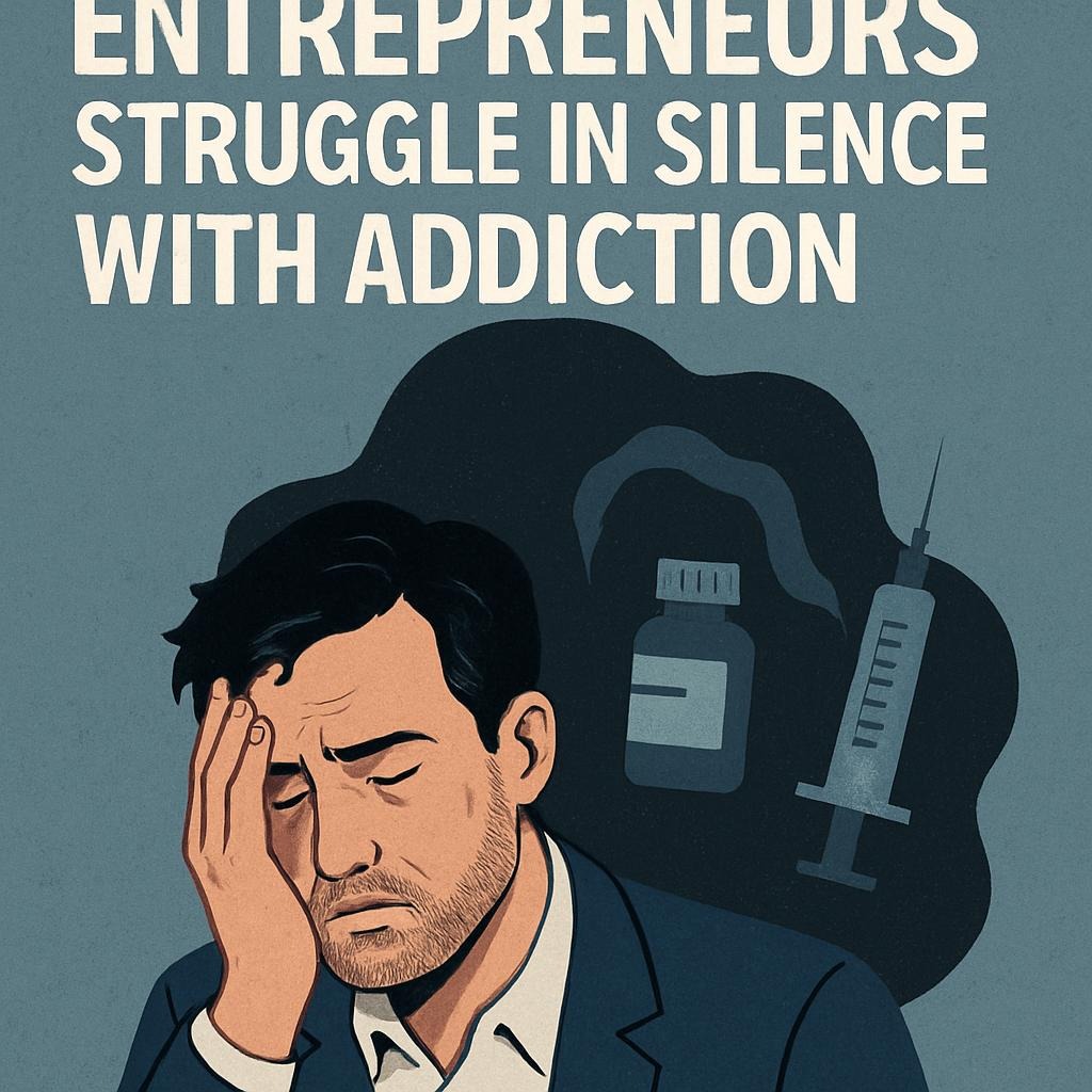 Why So Many Entrepreneurs Struggle in Silence with Addiction