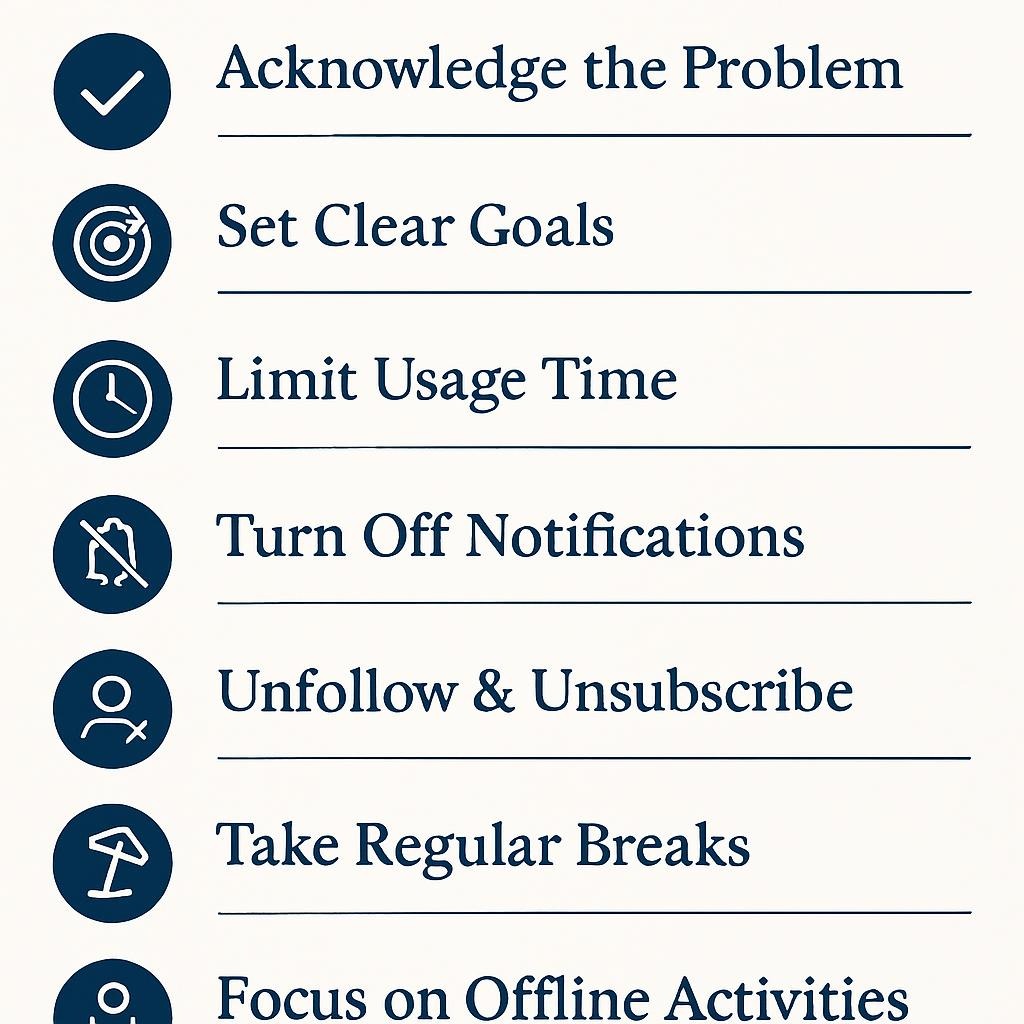 7 Steps to Take Back Your Focus from Social Media Overload