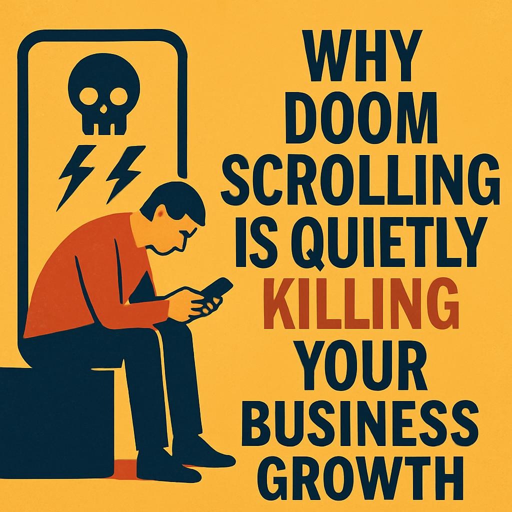 Why Doom Scrolling Is Quietly Killing Your Business Growth