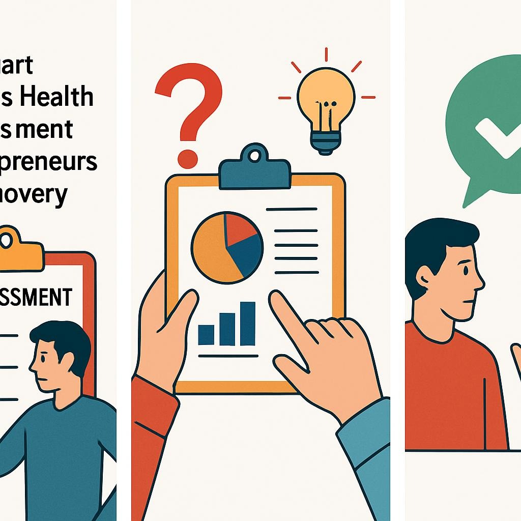 3-Part Business Health Assessment for Entrepreneurs in Recovery
