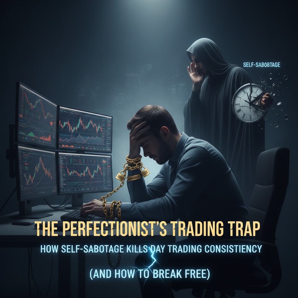 The Perfectionist’s Trading Trap: How Self-Sabotage Kills Day Trading Consistency (And How to Break Free)