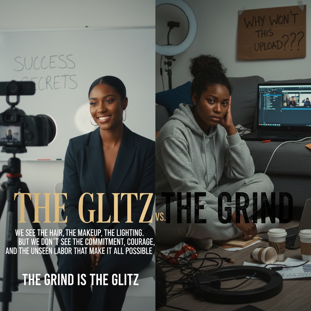 The Glitz vs. The Grind: The Hidden Reality of Modern Content Creation