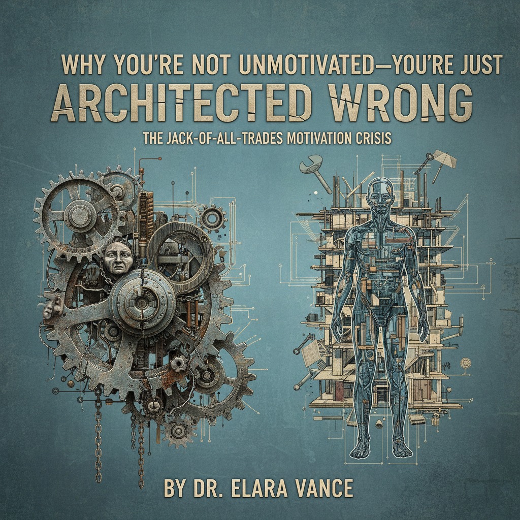 Why You’re Not Unmotivated—You’re Just Architected Wrong: The Jack-of-All-Trades Motivation Crisis