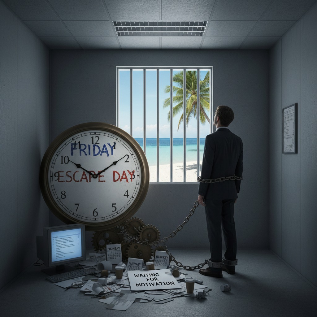 Stop Waiting for Motivation: The “Escape Day” Trap