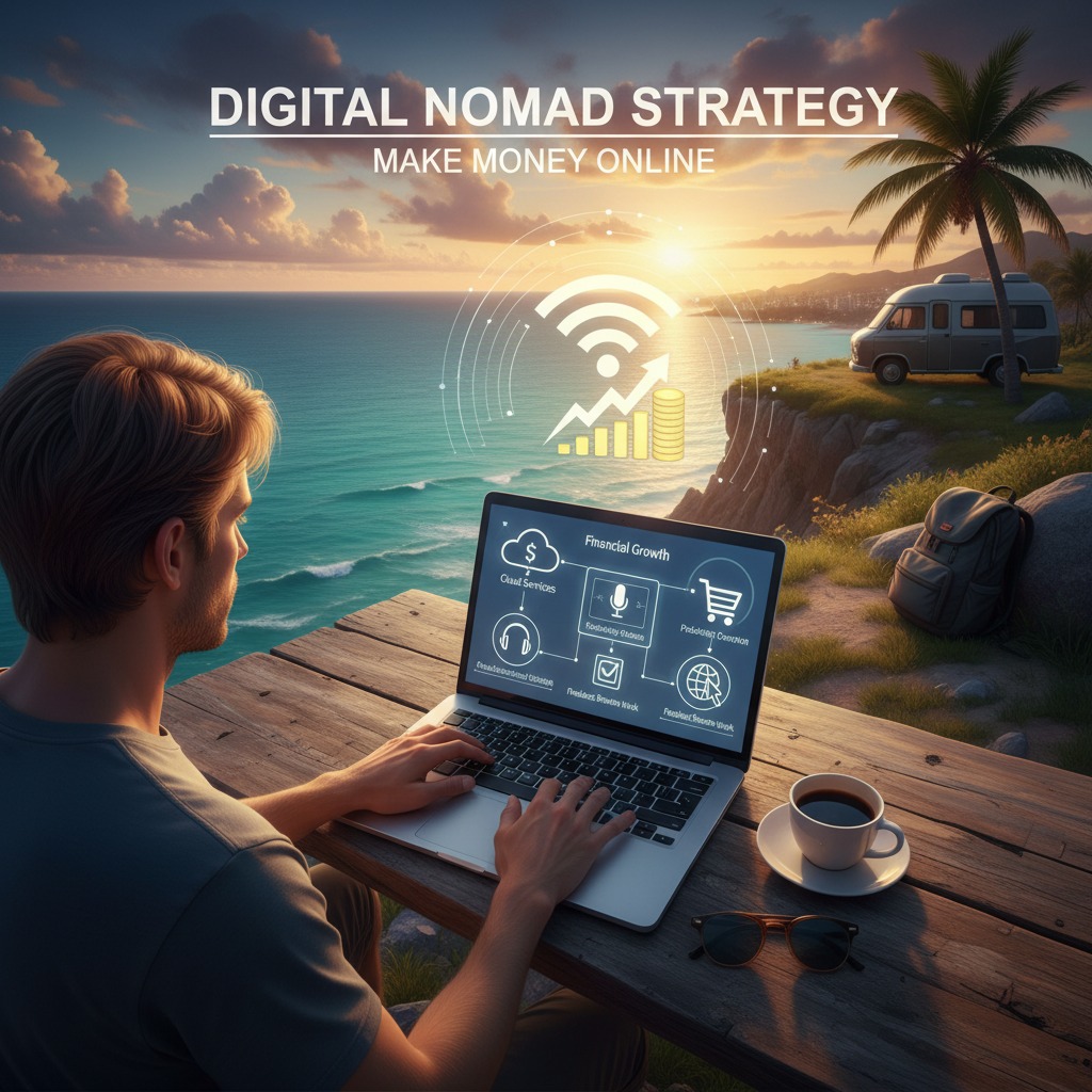 Digital Nomad Strategy for Making Money Online